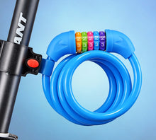 Password-Style Flex Weave Cable Lock (Black)