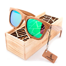 Polarized Designer Wood Sunglasses