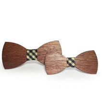 Wooden Bow Tie (Adult/Kids Combo)
